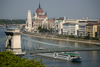 2246_Looking over the Danube in Budapest, Hungary