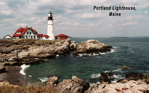 22 Portland Lighthouses, Maine